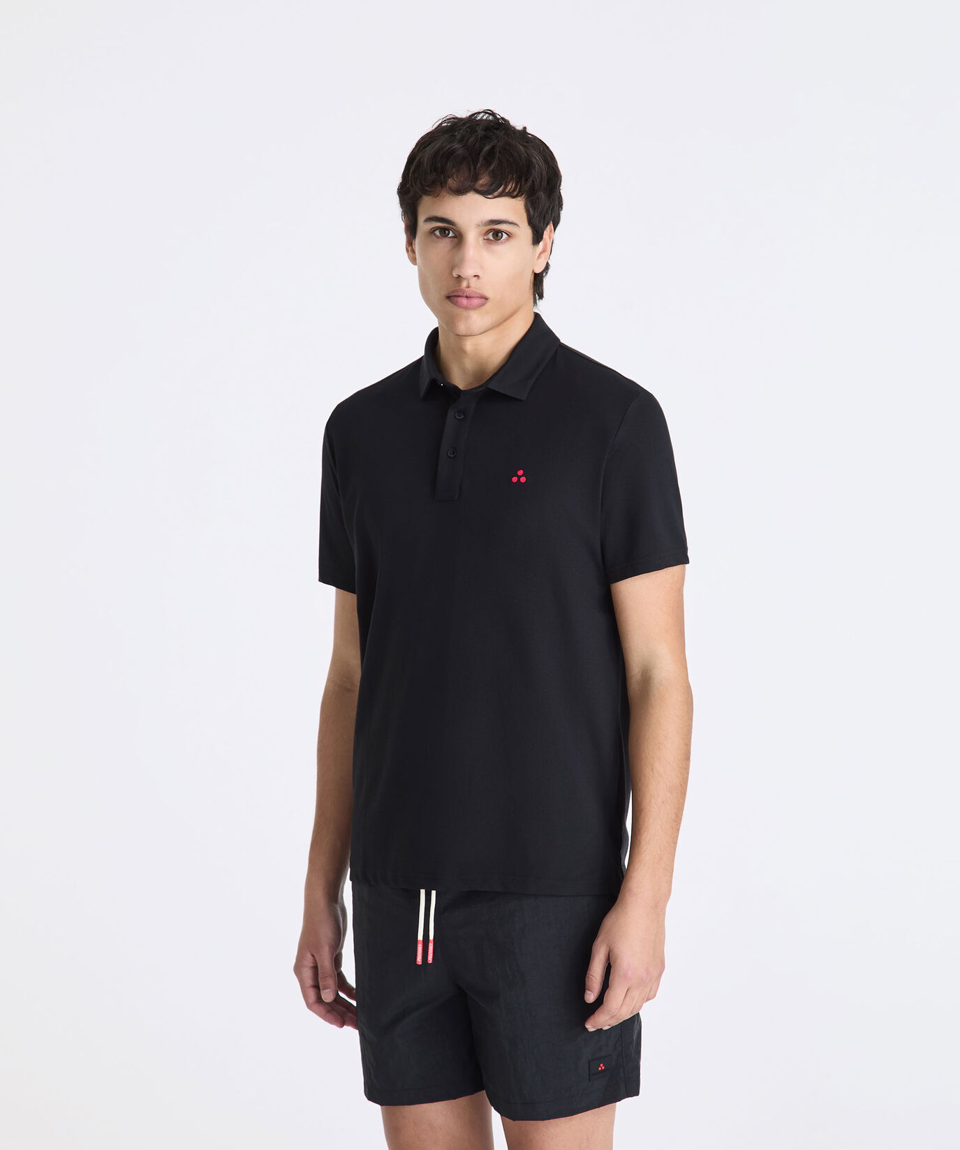 Stretch cotton pique polo shirt  Peuterey - large image number 1