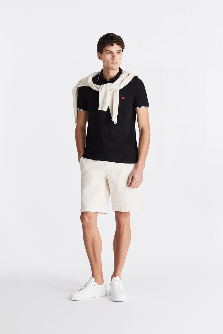 Stretch cotton pique polo shirt  Peuterey - medium