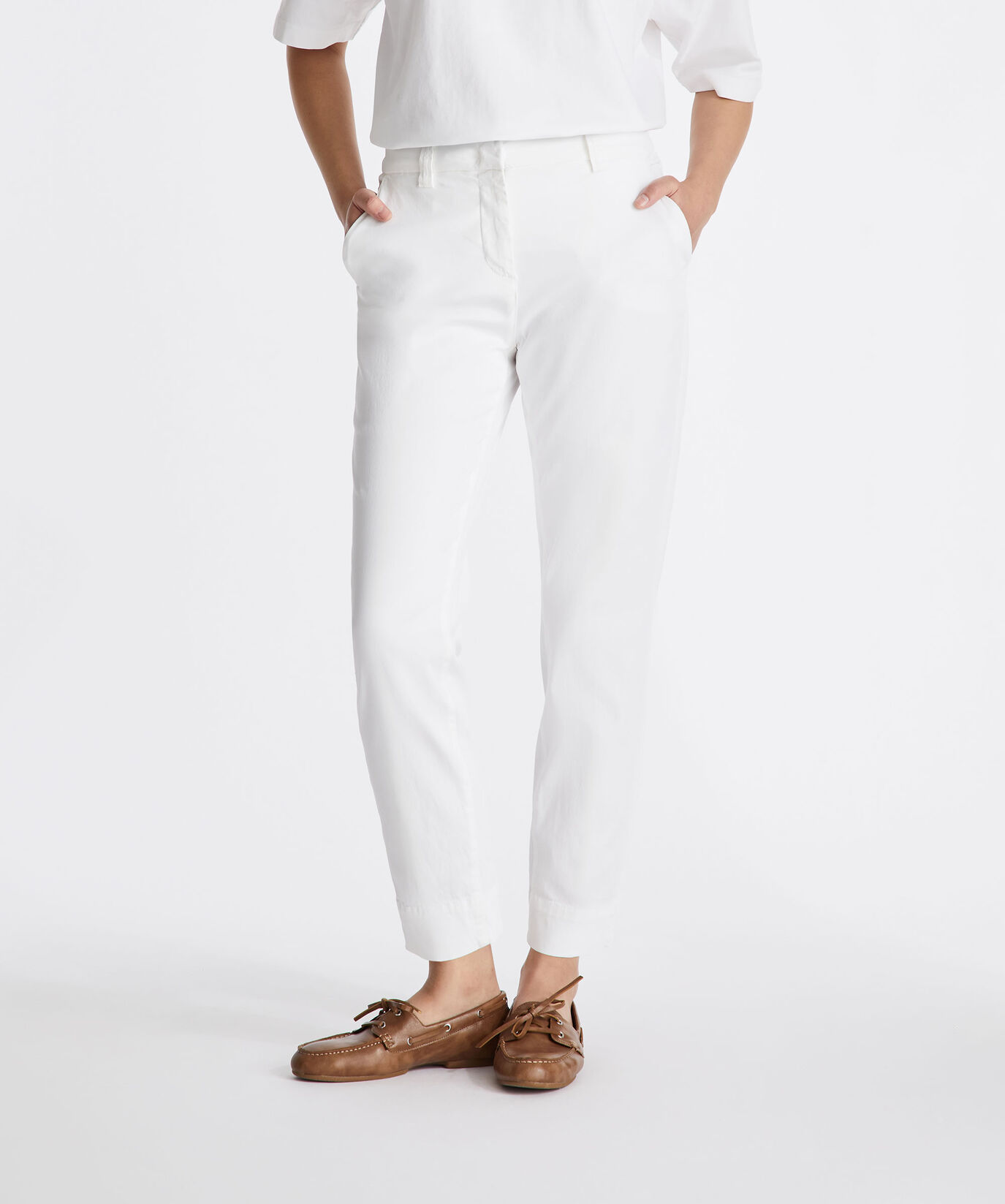 Pantalones chinos de algod&oacute;n el&aacute;stico  Peuterey - large image number 1