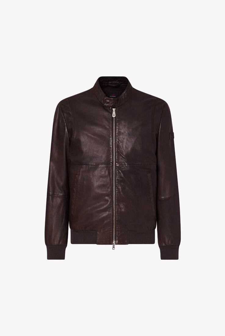 Blouson en cuir nappa teint  Peuterey - still-fondo-neutro