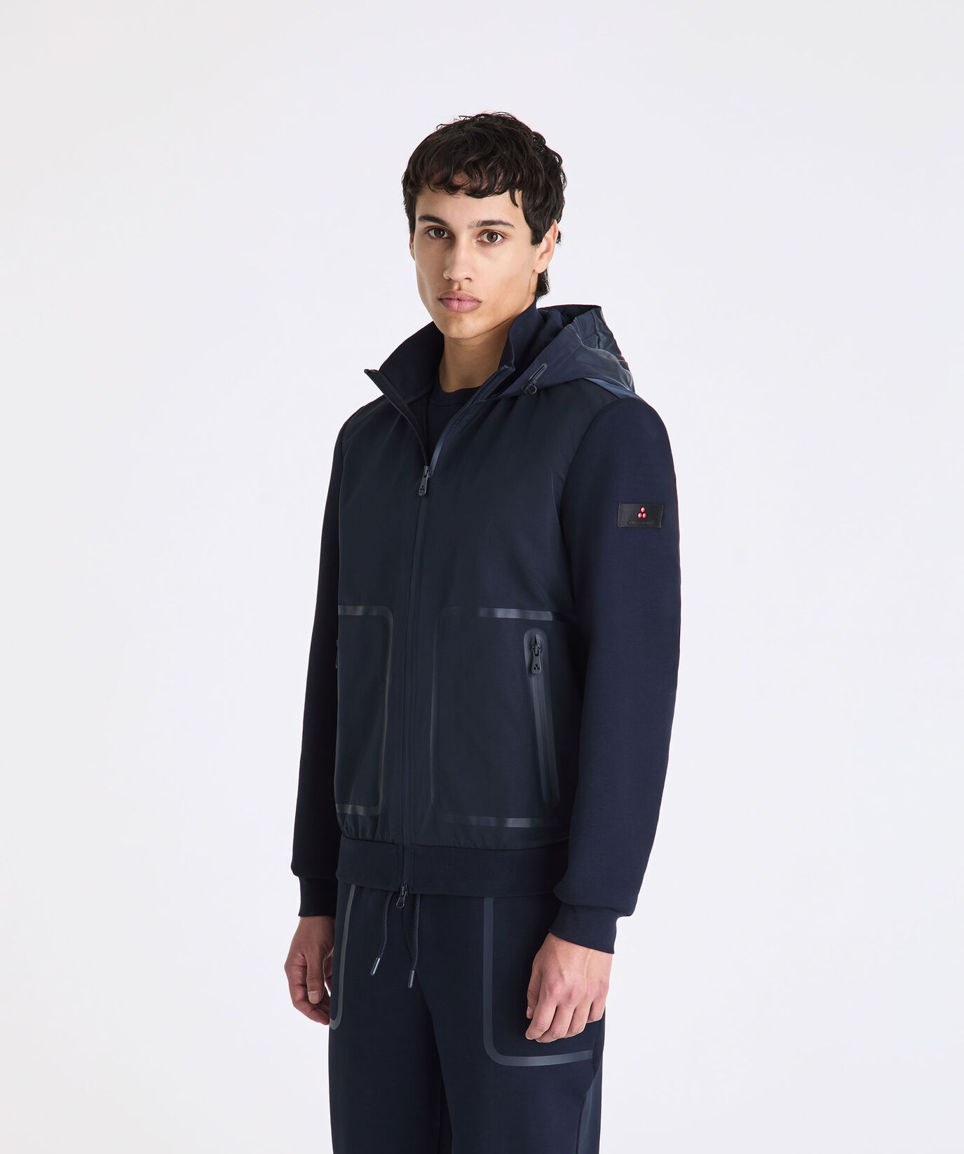 Hybrid double-fabric jacket  Peuterey - large image number 1