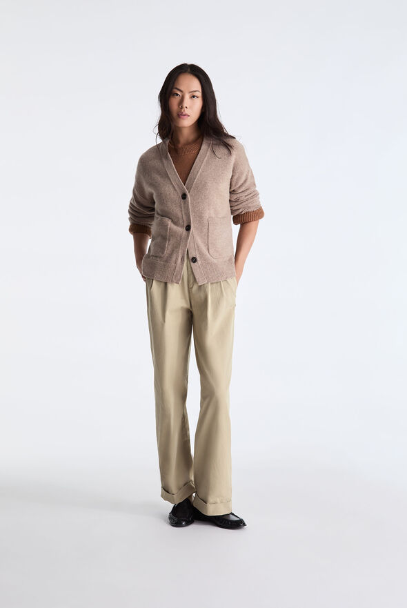 Pantal&oacute;n de sastrer&iacute;a de gabardina  Peuterey - medium