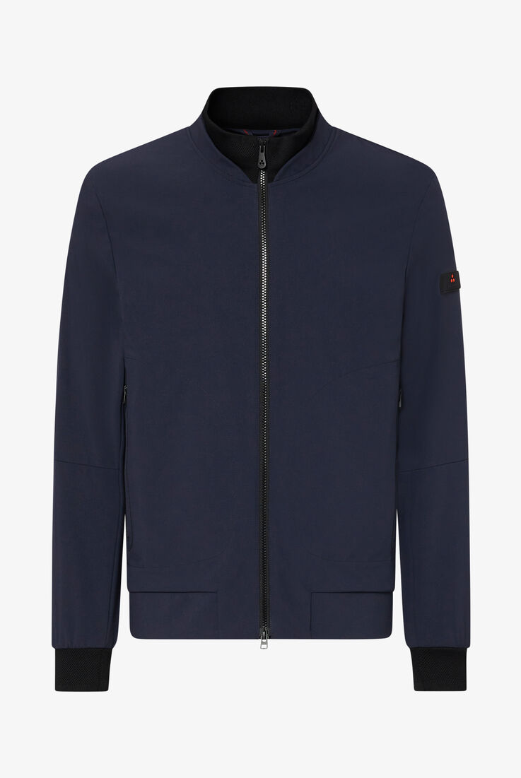 Bomberjacke mit kontrastfarbenen schwarzen Details  Peuterey - still-fondo-neutro