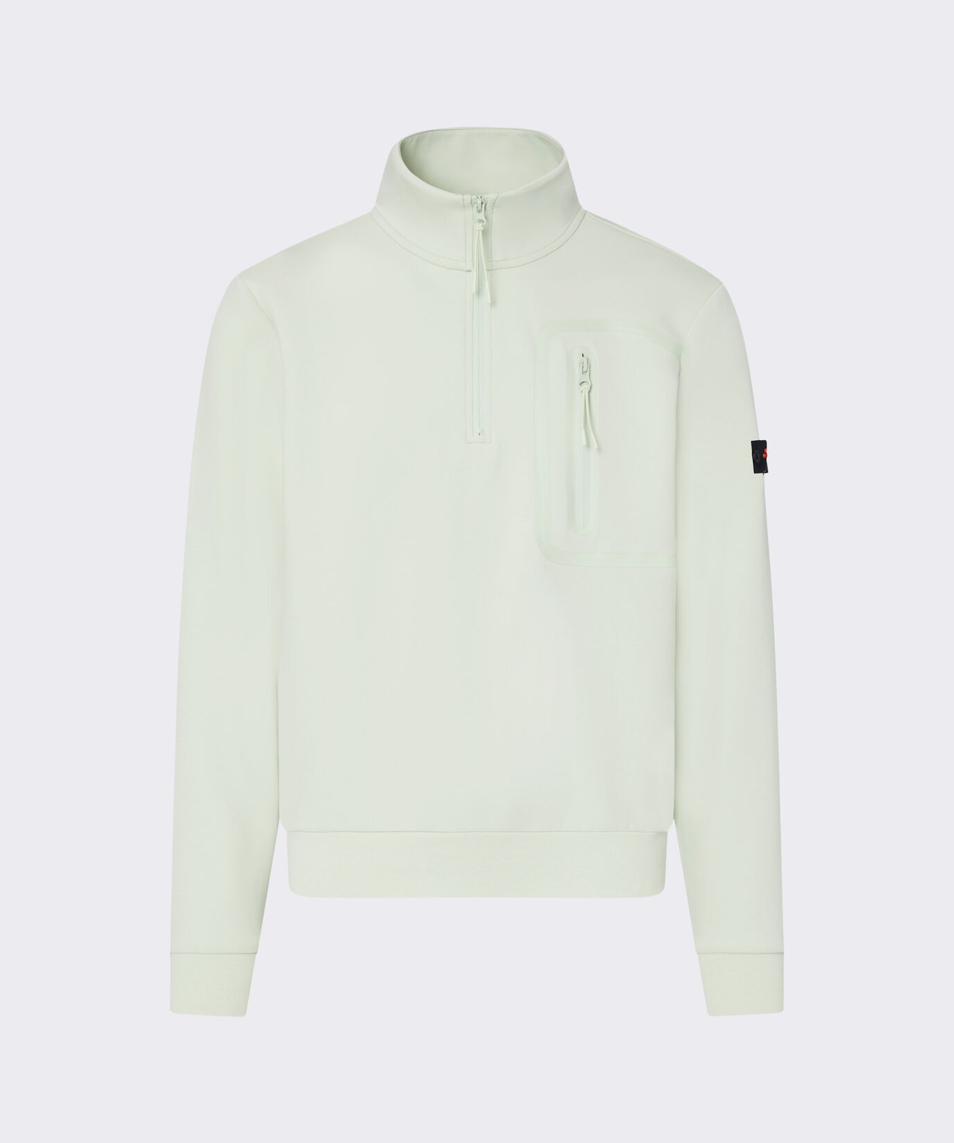 Sweat-shirt &agrave; col roul&eacute; avec demi-zip  Peuterey - large