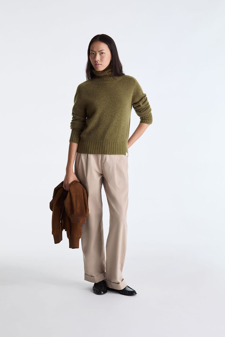 Alpaca Blend Turtle-Neck Sweater  Peuterey - medium