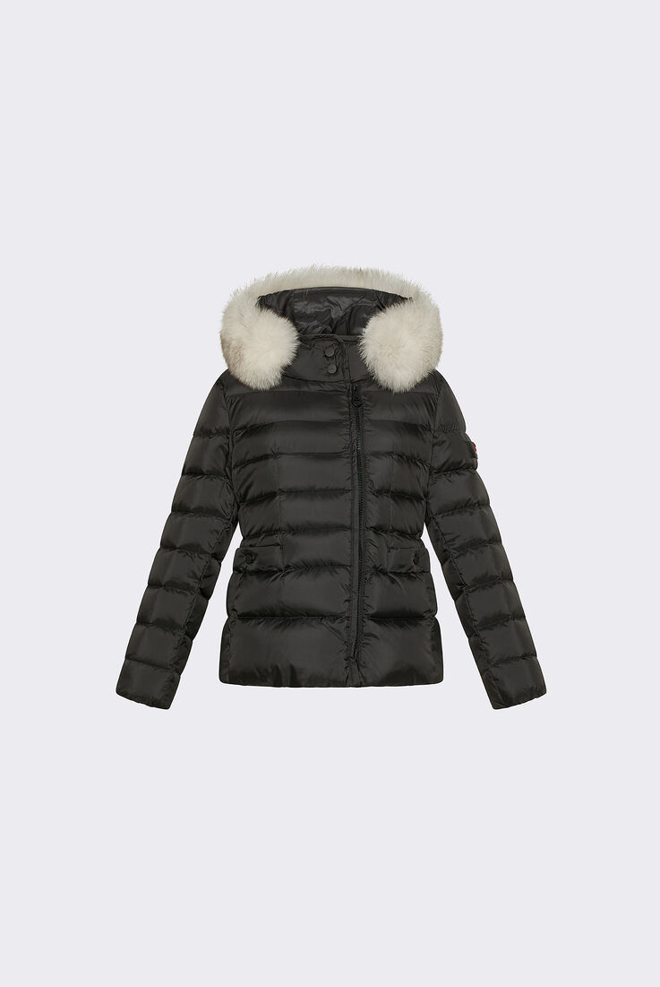 Short Hooded Down Jacket with Fur  Peuterey - medium