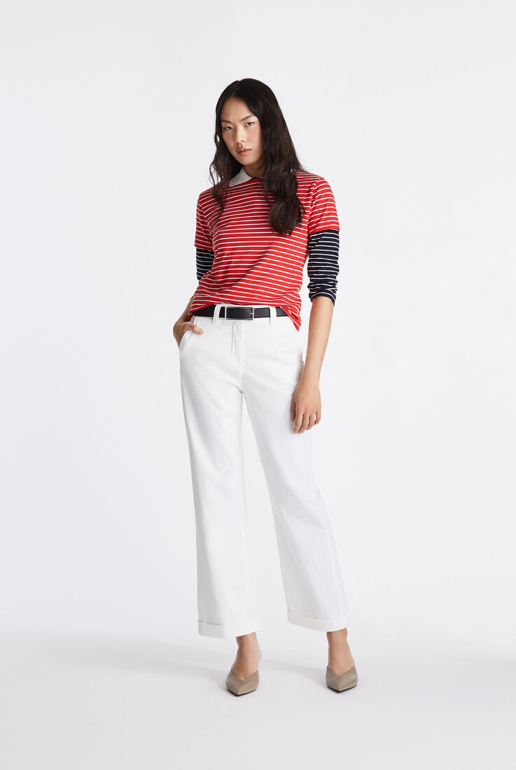 Pantaloni in gabardina di cotone stretch  Peuterey - medium