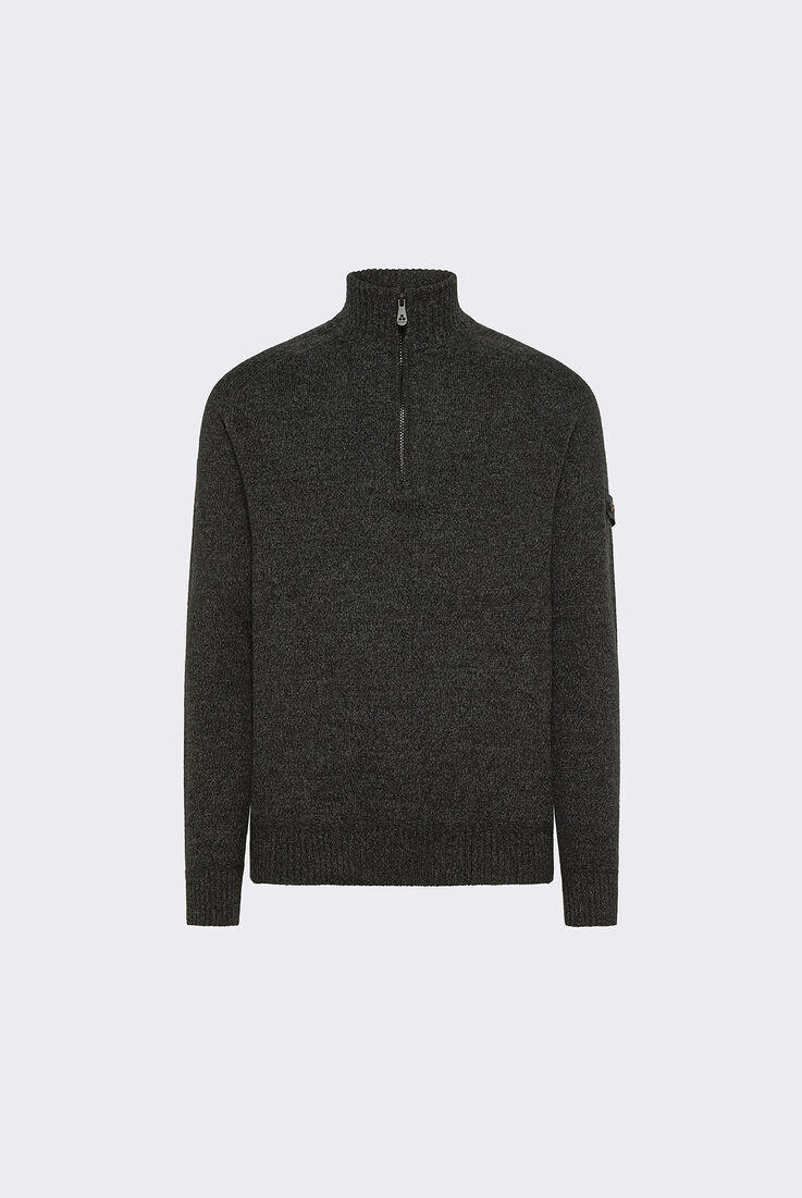 Moulin&eacute; Wool Sweater with Half Zip  Peuterey - medium