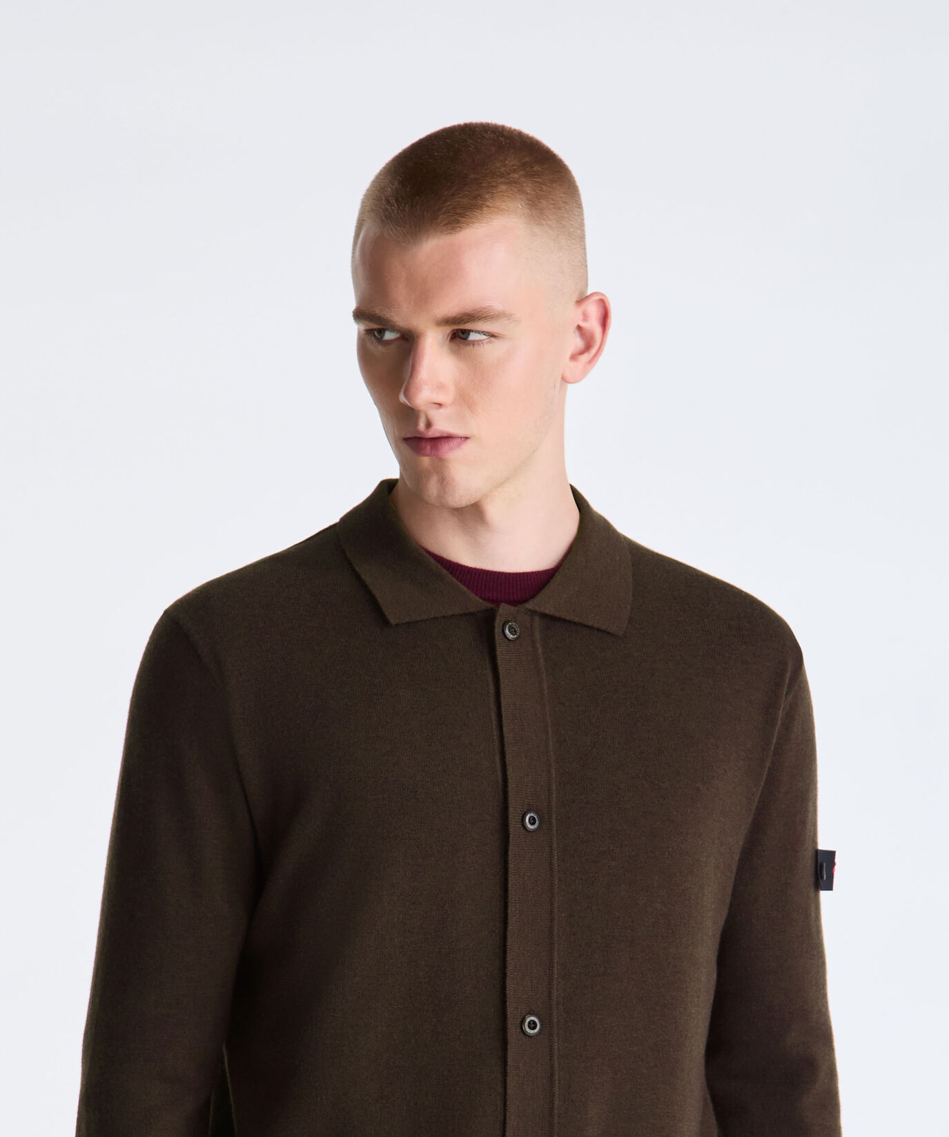 Strickjacke mit Kragen  Peuterey - large
