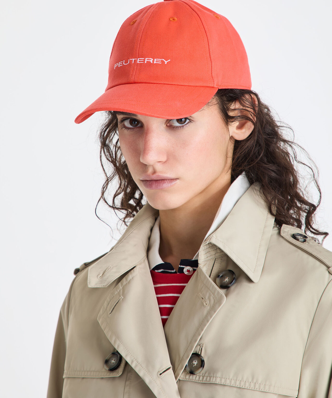 Baseball cap with embroidered lettering  Peuterey - large image number 0