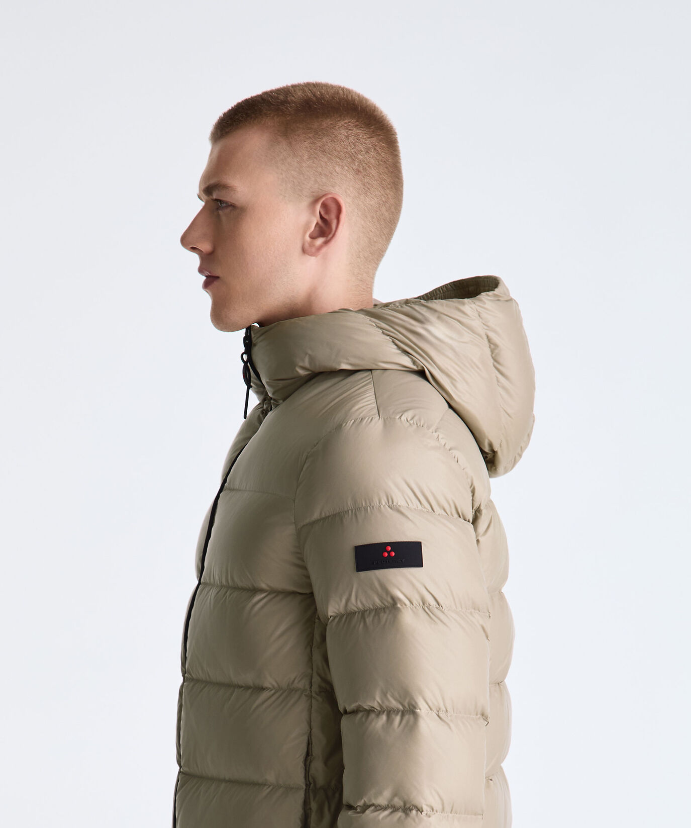 Nylon Hooded Down Jacket  Peuterey - large