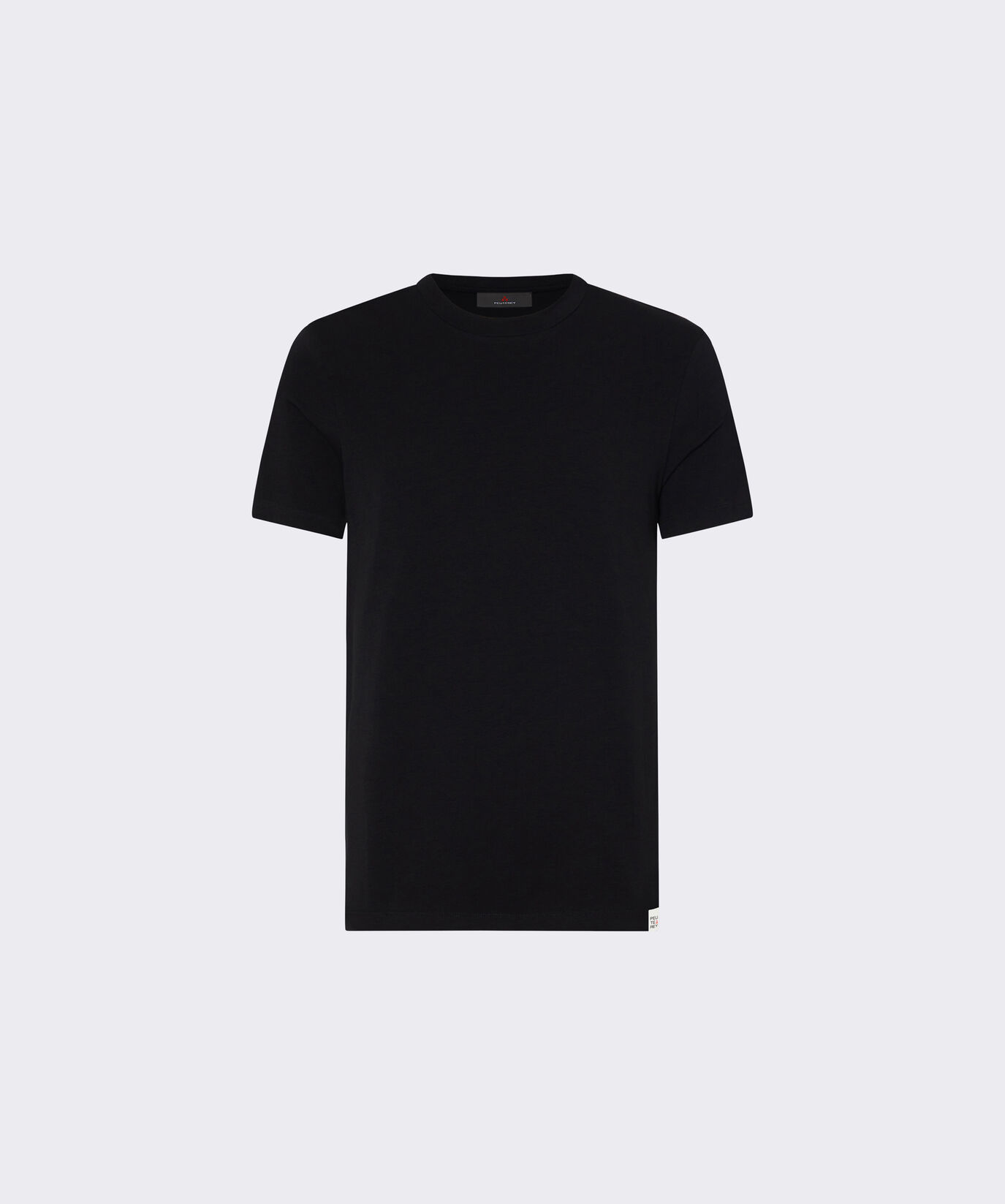 Stretch cotton T-shirt with printed logo  Peuterey - large image number 4