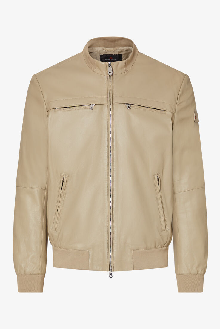 Veste en cuir avec poches poitrine  Peuterey - still-fondo-neutro