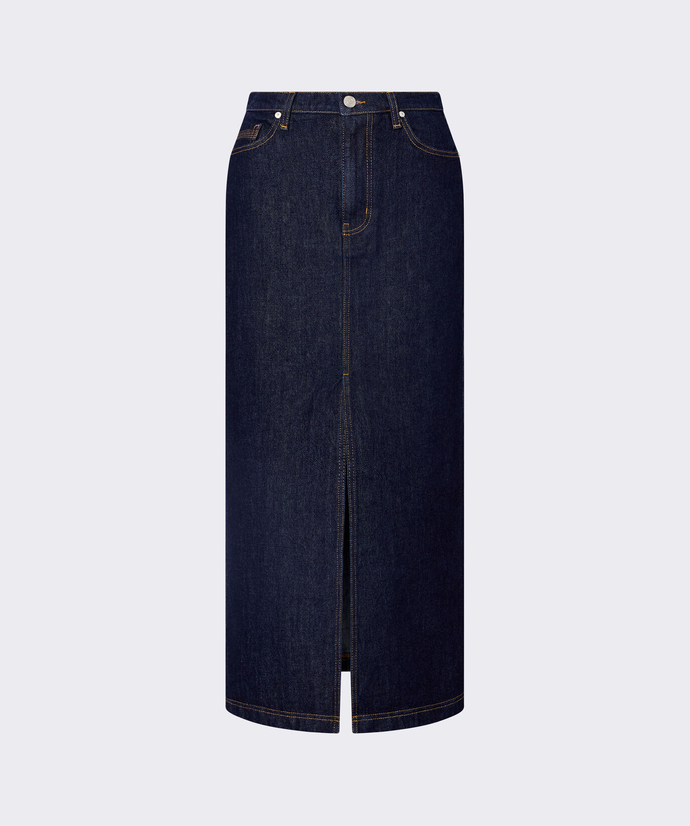 Gonna in denim con spacco sul davanti  Peuterey - large