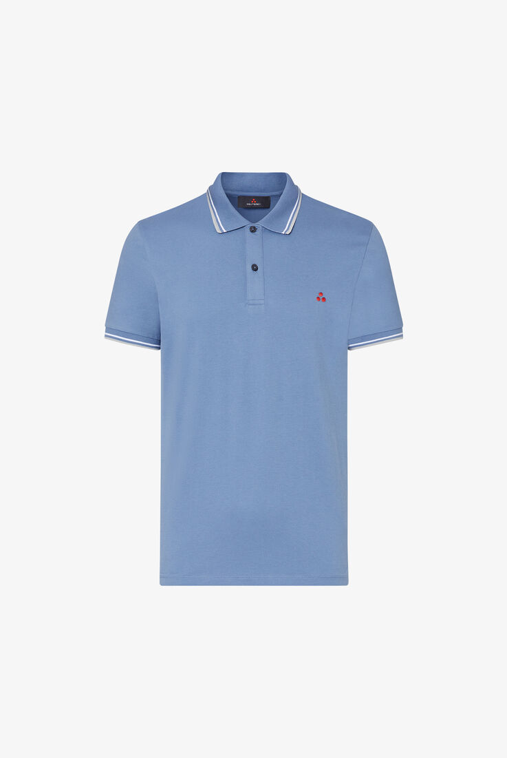 Stretch cotton pique polo shirt  Peuterey - still-fondo-neutro