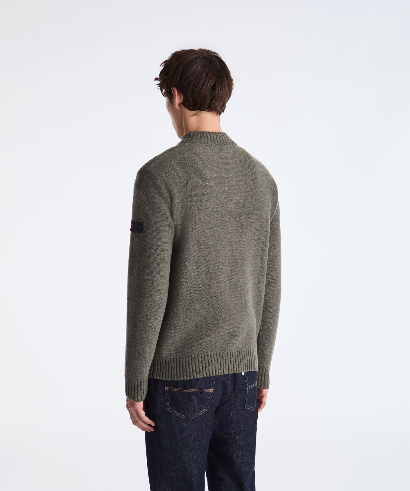 Cable-knit Sweater with Buttons  Peuterey - large