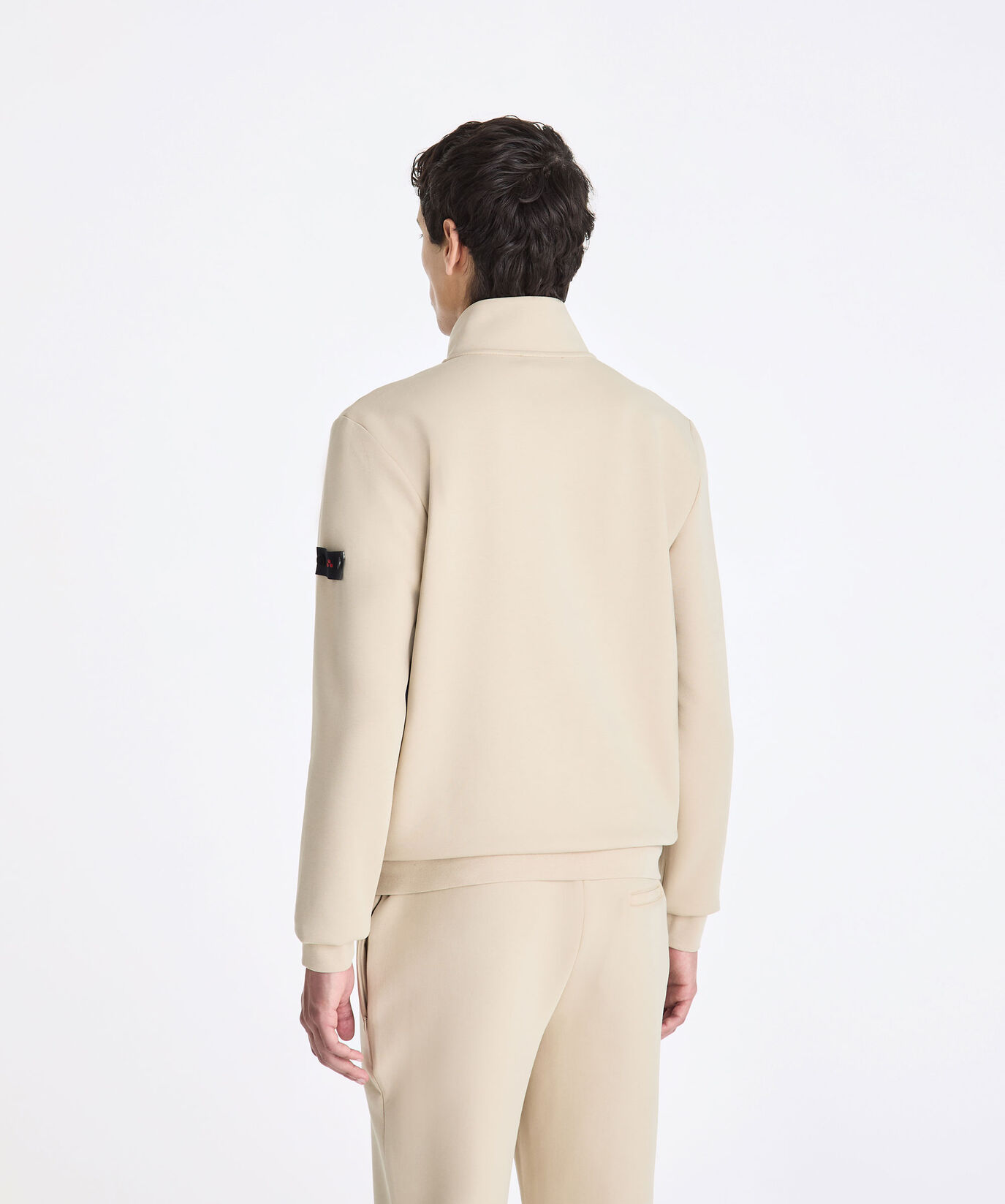 Felpa con tasche con nastrature gommate  Peuterey - large