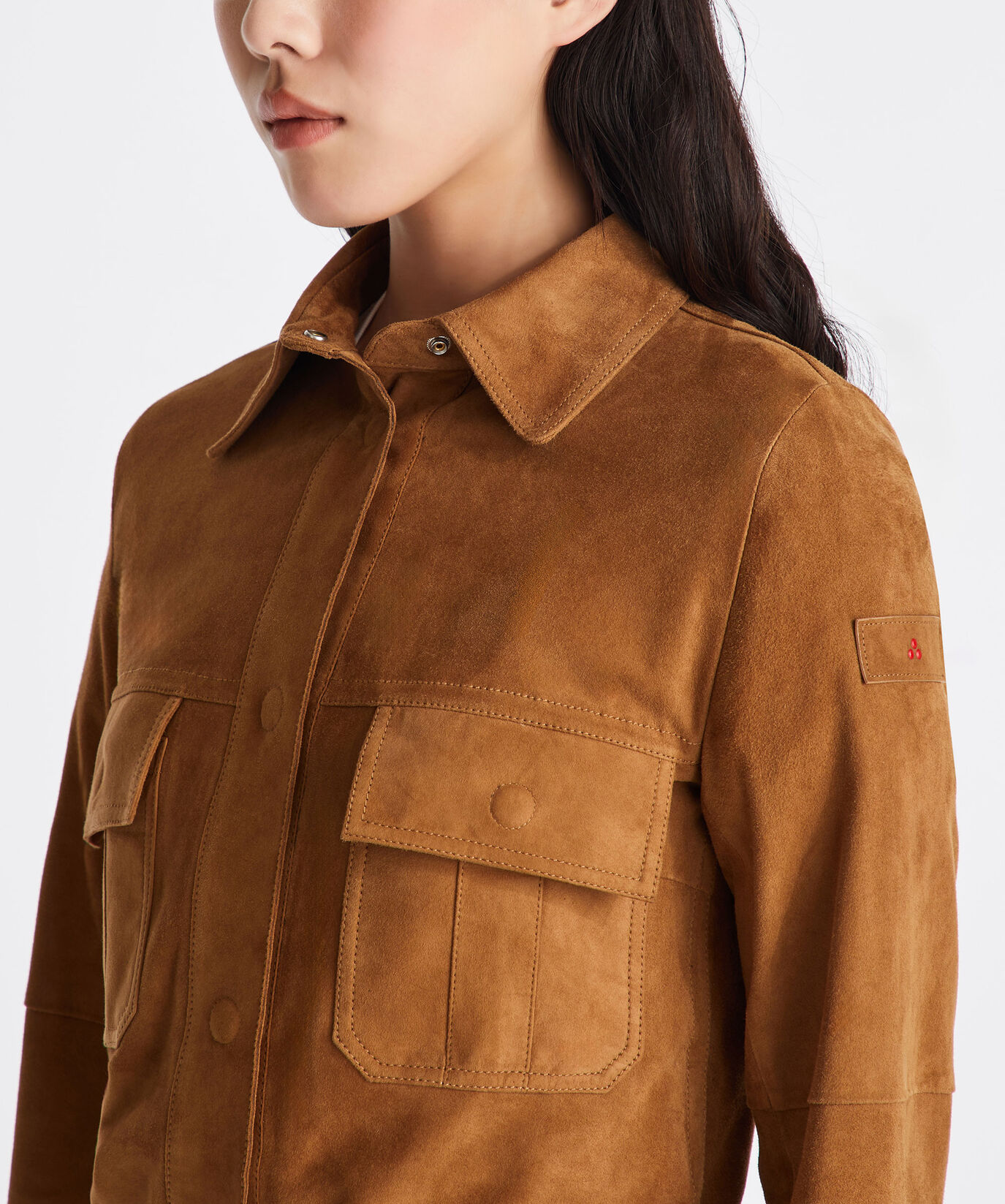 Suede leather shirt  Peuterey - large