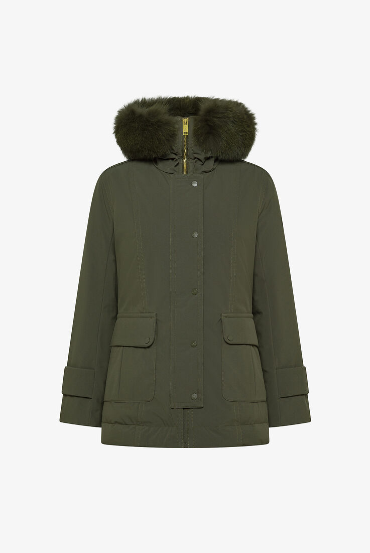 Short Jacket with Fox Fur  Peuterey - still-fondo-neutro