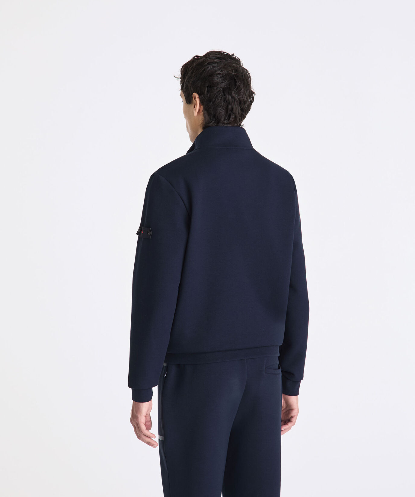 Sweat-shirt &agrave; poches avec d&eacute;tails gans&eacute;s gomm&eacute;s  Peuterey - large