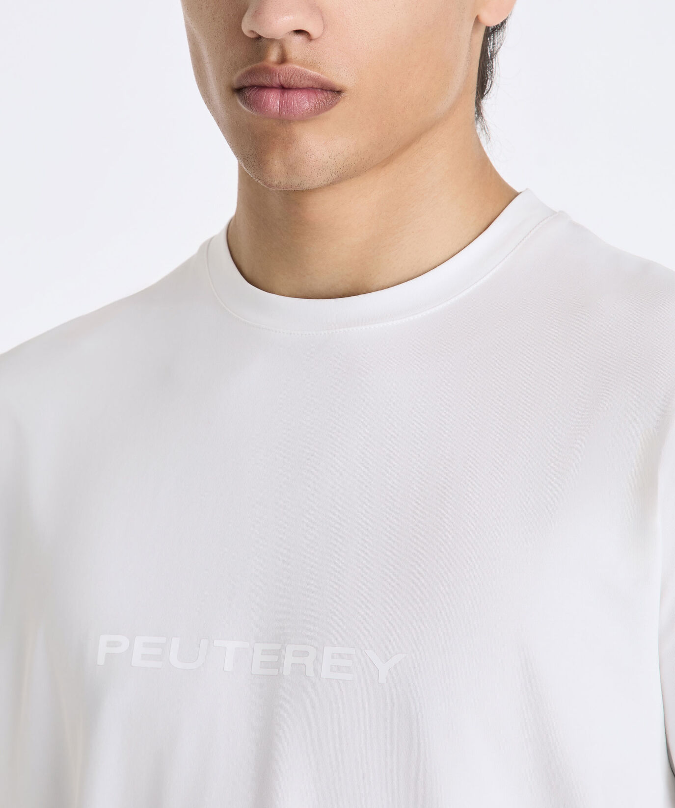 T-shirt avec lettrage thermocoll&eacute;  Peuterey - large