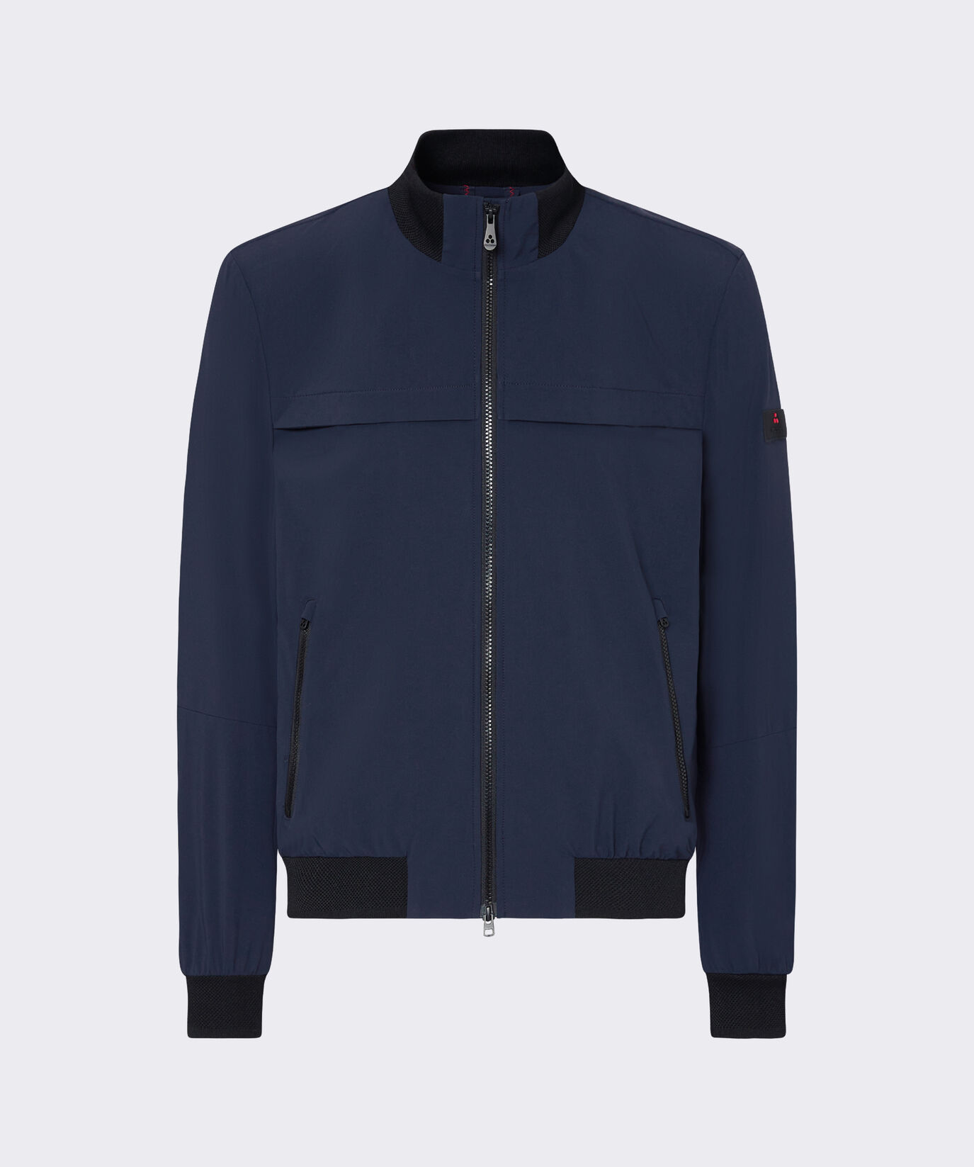 Stretch bomber jacket with contrasting details  Peuterey - large