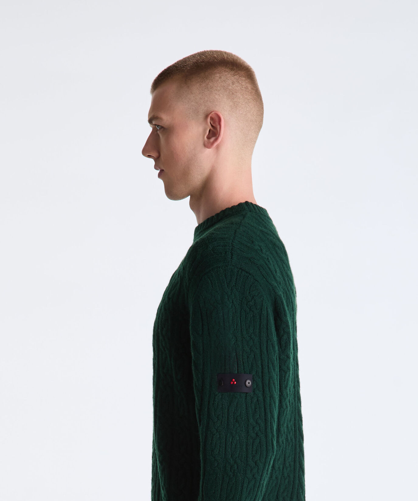 Wool Cable Knit Sweater  Peuterey - large image number 2