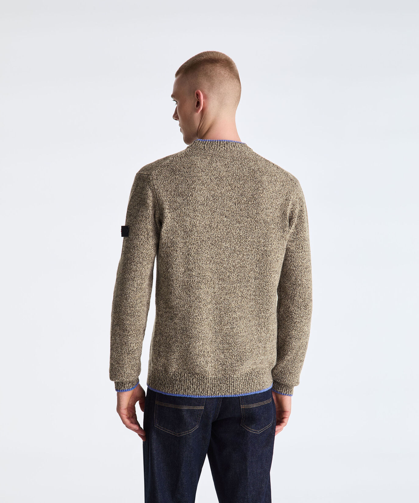 Sweater with Contrasting Trim  Peuterey - large