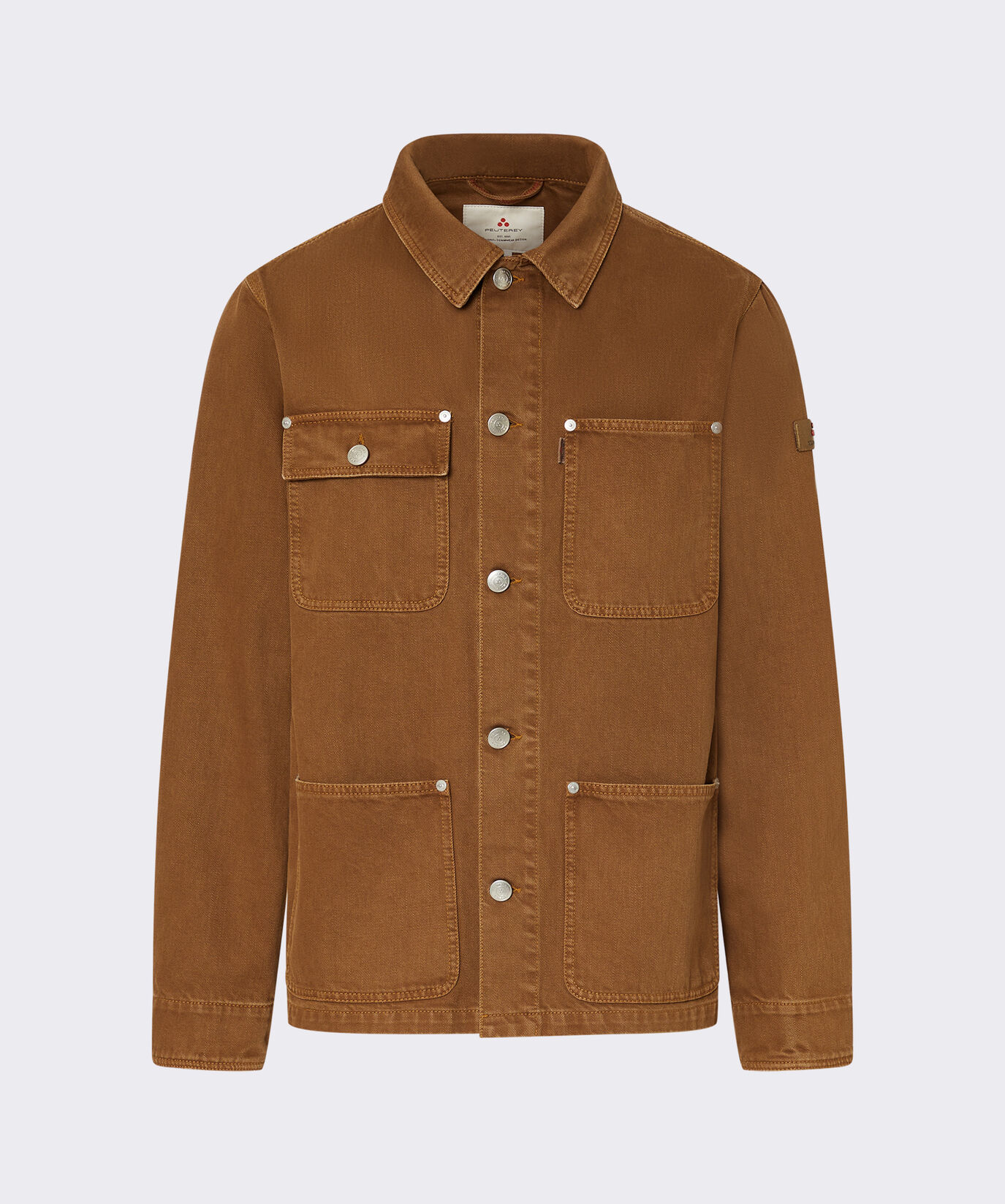 Veste workwear en serg&eacute; de coton  Peuterey - large