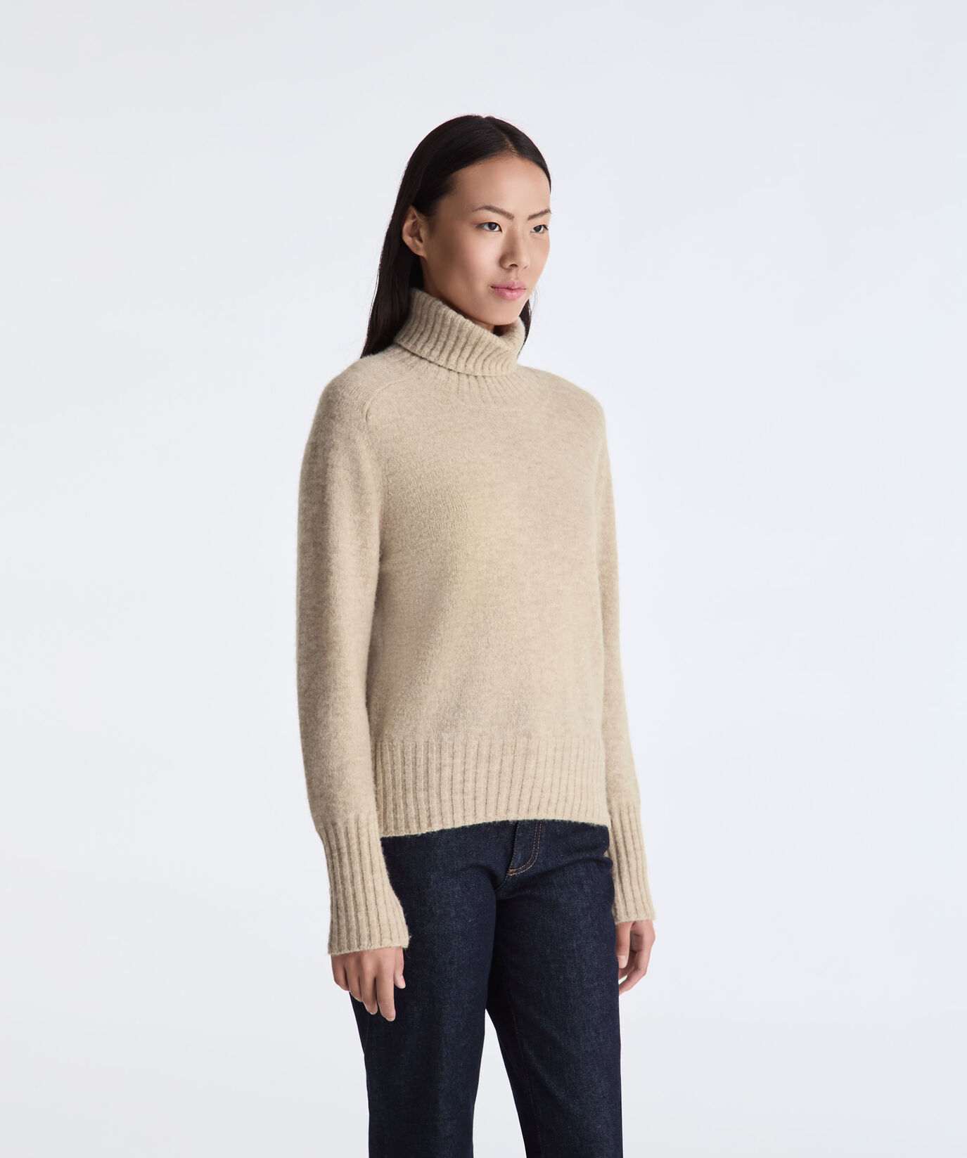 Maglia a collo alto in misto alpaca  Peuterey - large image number 1