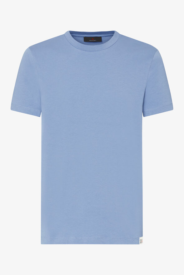 T-shirt en coton stretch et logo imprim&eacute;  Peuterey - still-fondo-neutro