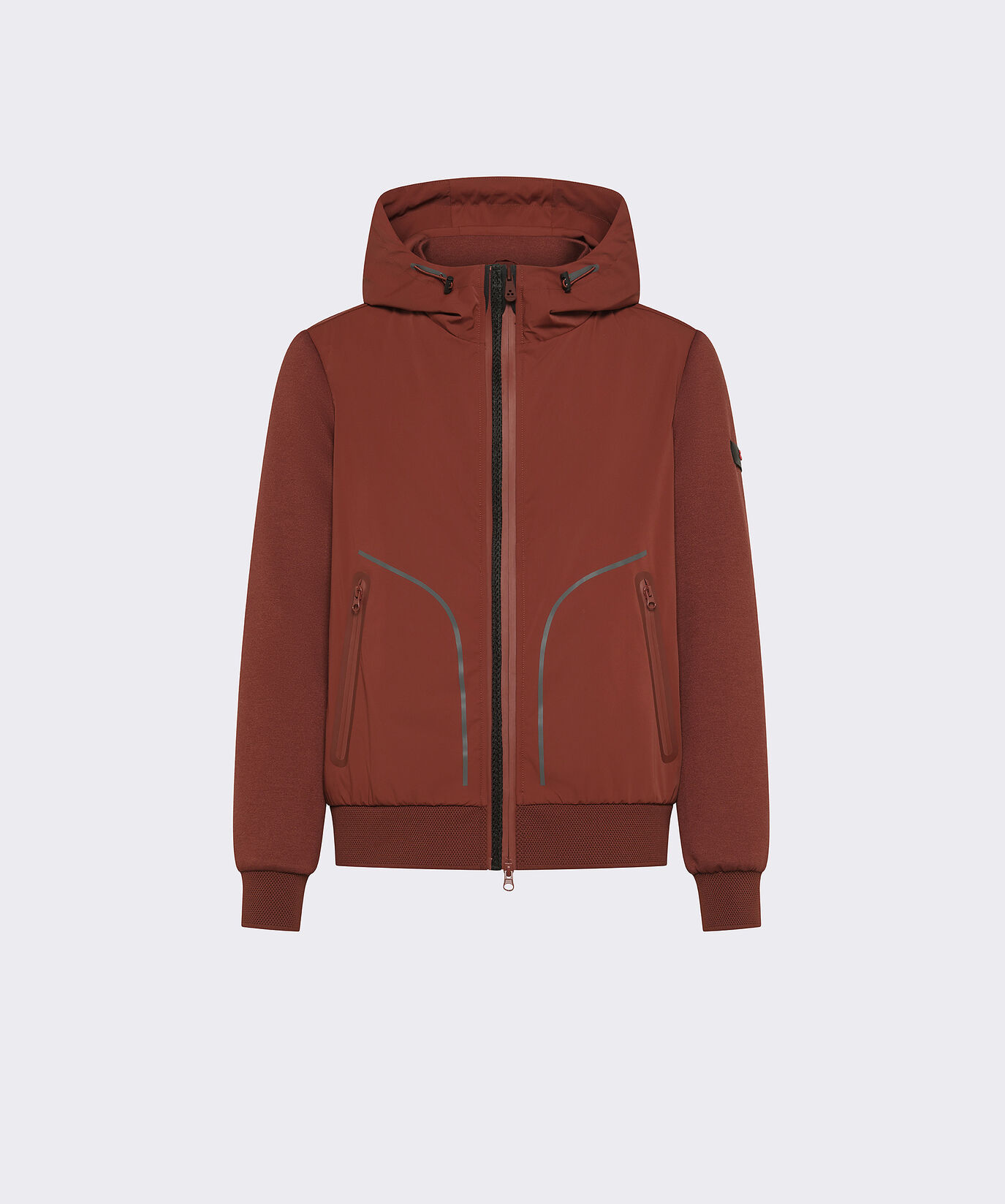 Gef&uuml;ttertes Hybrid-Sweatshirt aus zwei Stoffen  Peuterey - large