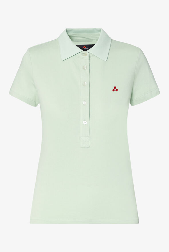 Poloshirt mit gesticktem Logo  Peuterey - still-fondo-neutro
