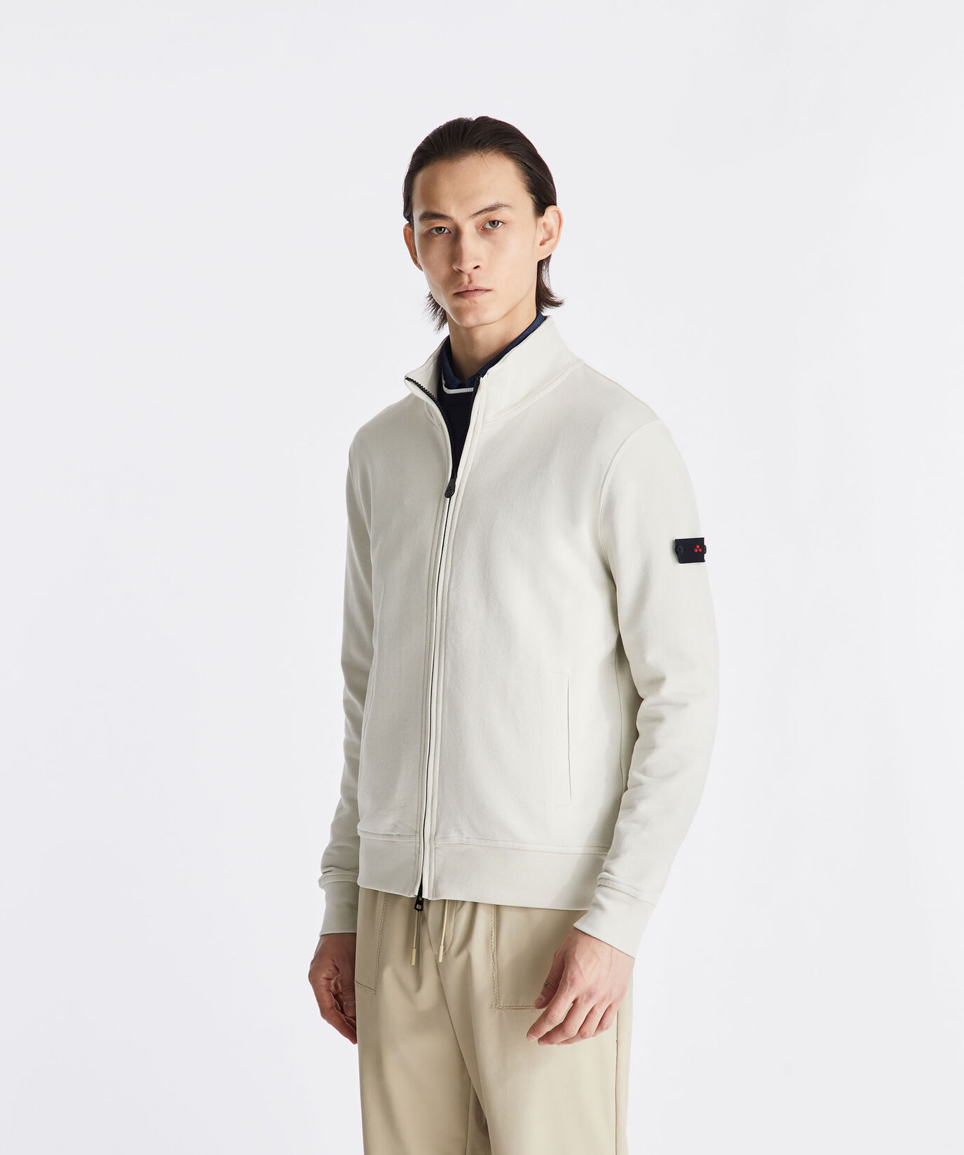 Sweatshirt with stand-up collar and full zip  Peuterey - large image number 1