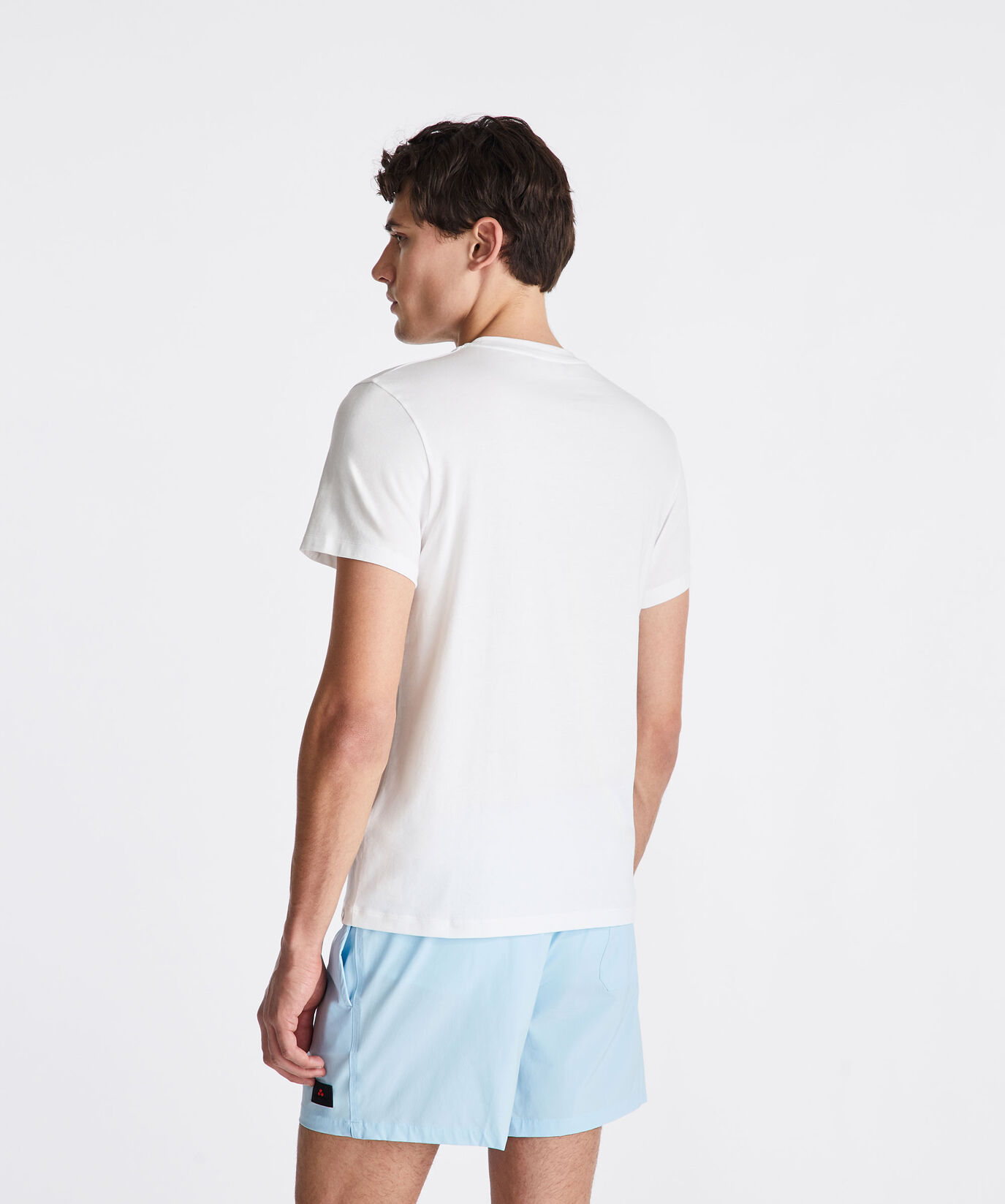 T-shirt en coton stretch et logo imprim&eacute;  Peuterey - large image number 3