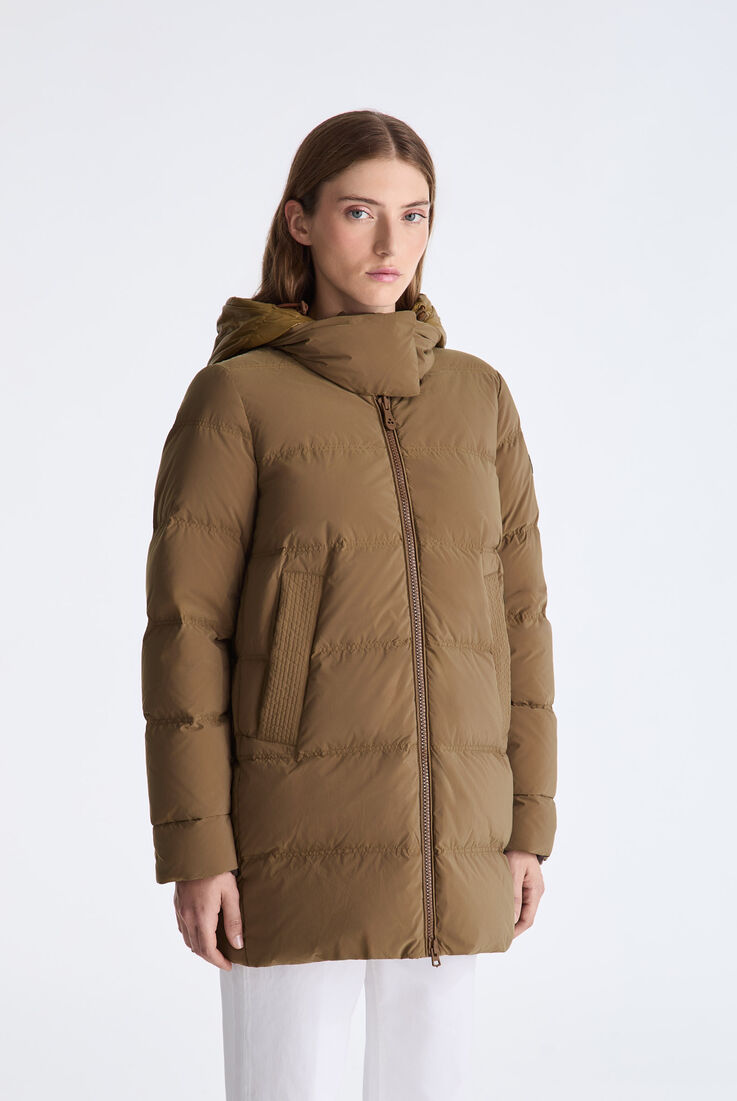 Down jacket with contrasting hood  Peuterey - medium