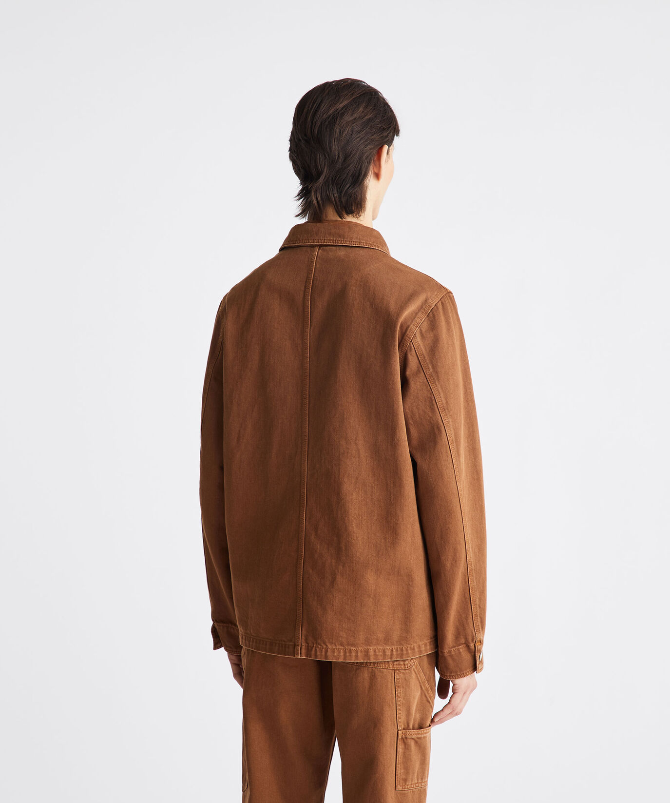 Veste workwear en serg&eacute; de coton  Peuterey - large