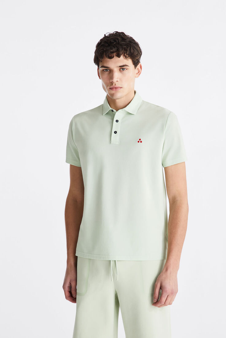 Poloshirt aus Baumwoll-Stretch-Piqu&eacute;  Peuterey - medium