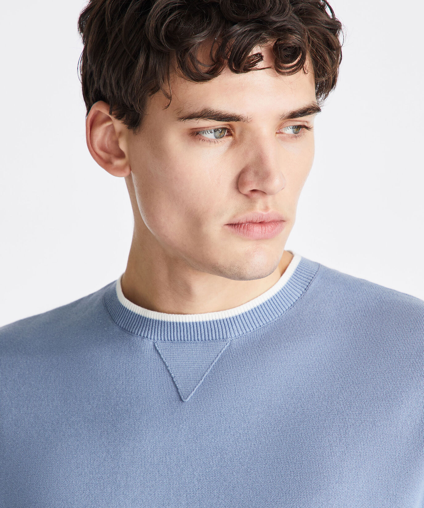 Cotton and nylon blend sweater with fleece effect  Peuterey - large