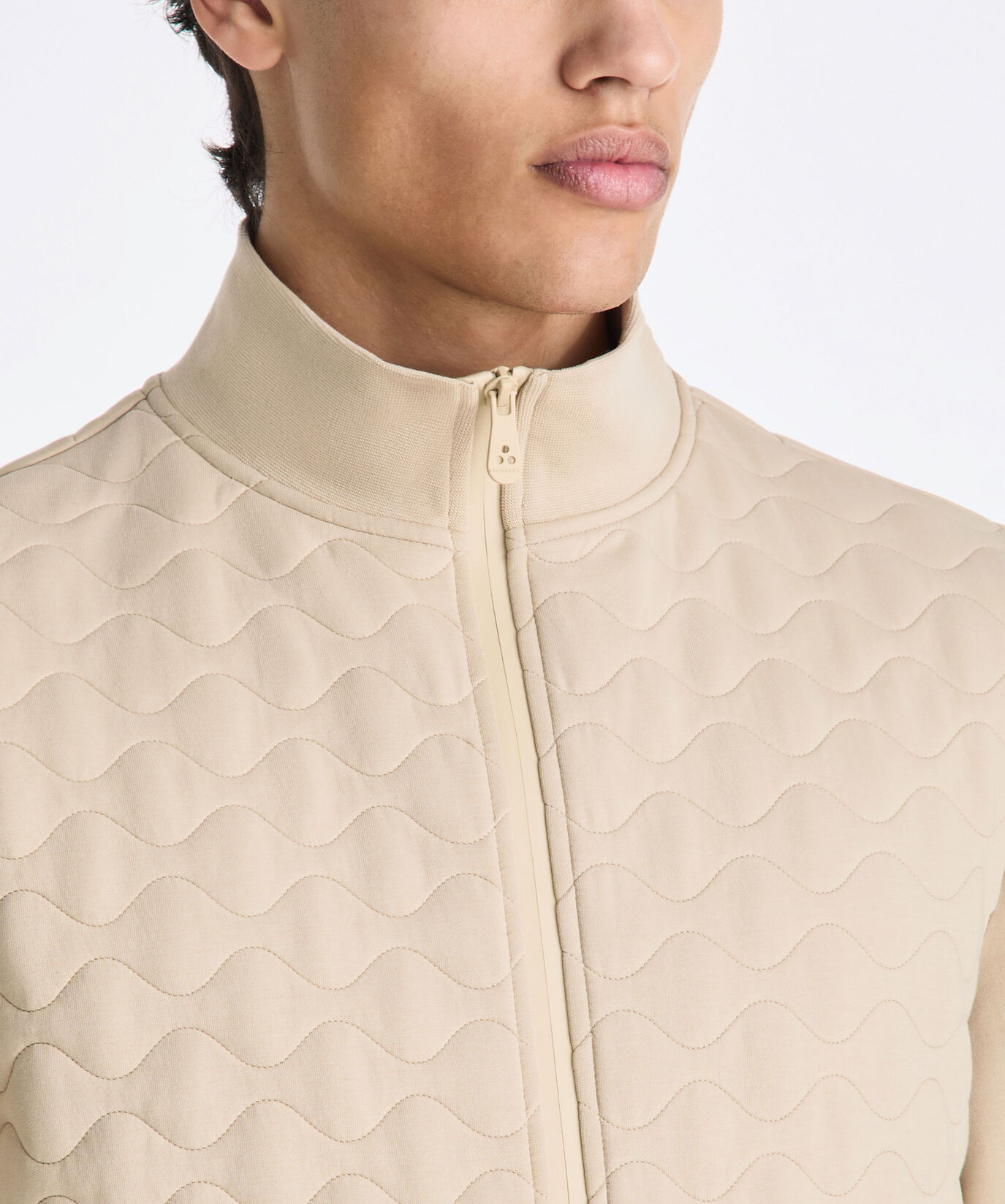 Blouson bomber matelass&eacute; avec motif ondul&eacute;  Peuterey - large