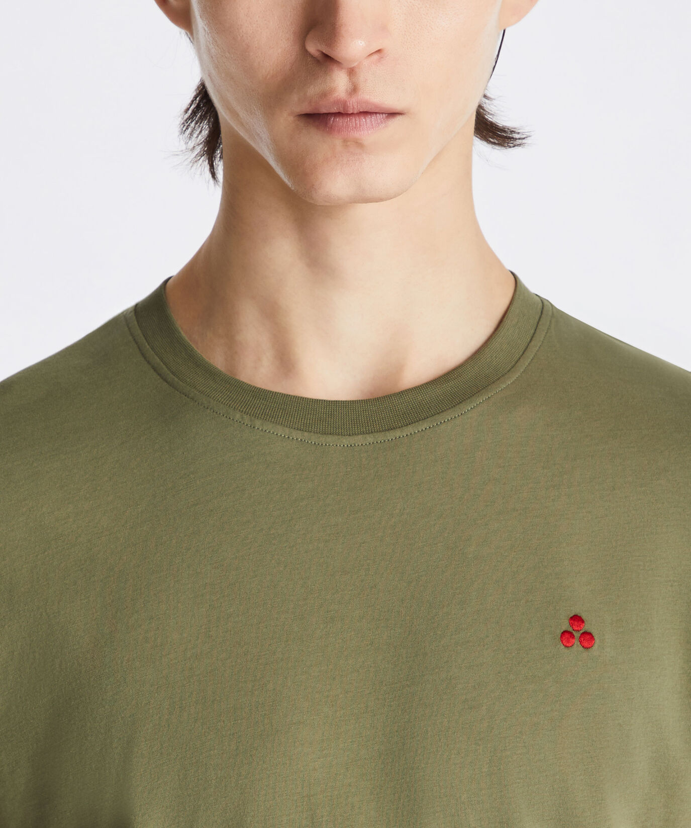 Cotton T-shirt with embroidered logo  Peuterey - large image number 2