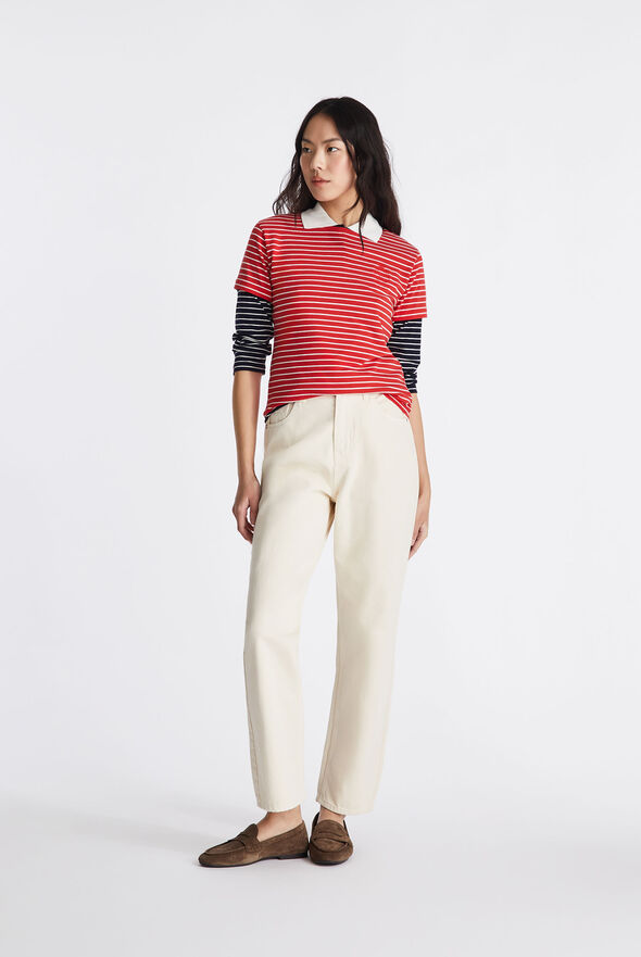 T-shirt ray&eacute; en coton  Peuterey - medium