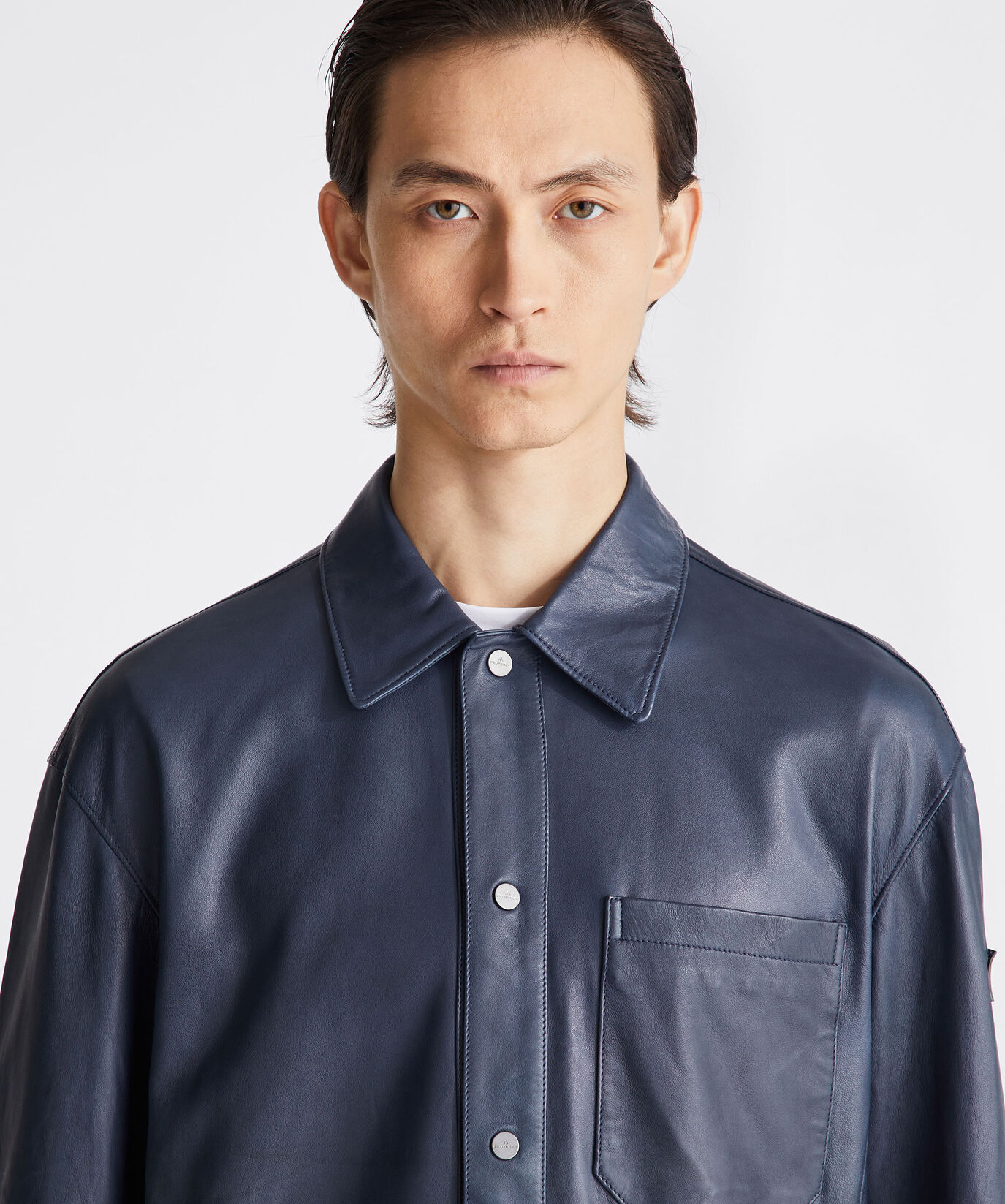 Leather shirt  Peuterey - large