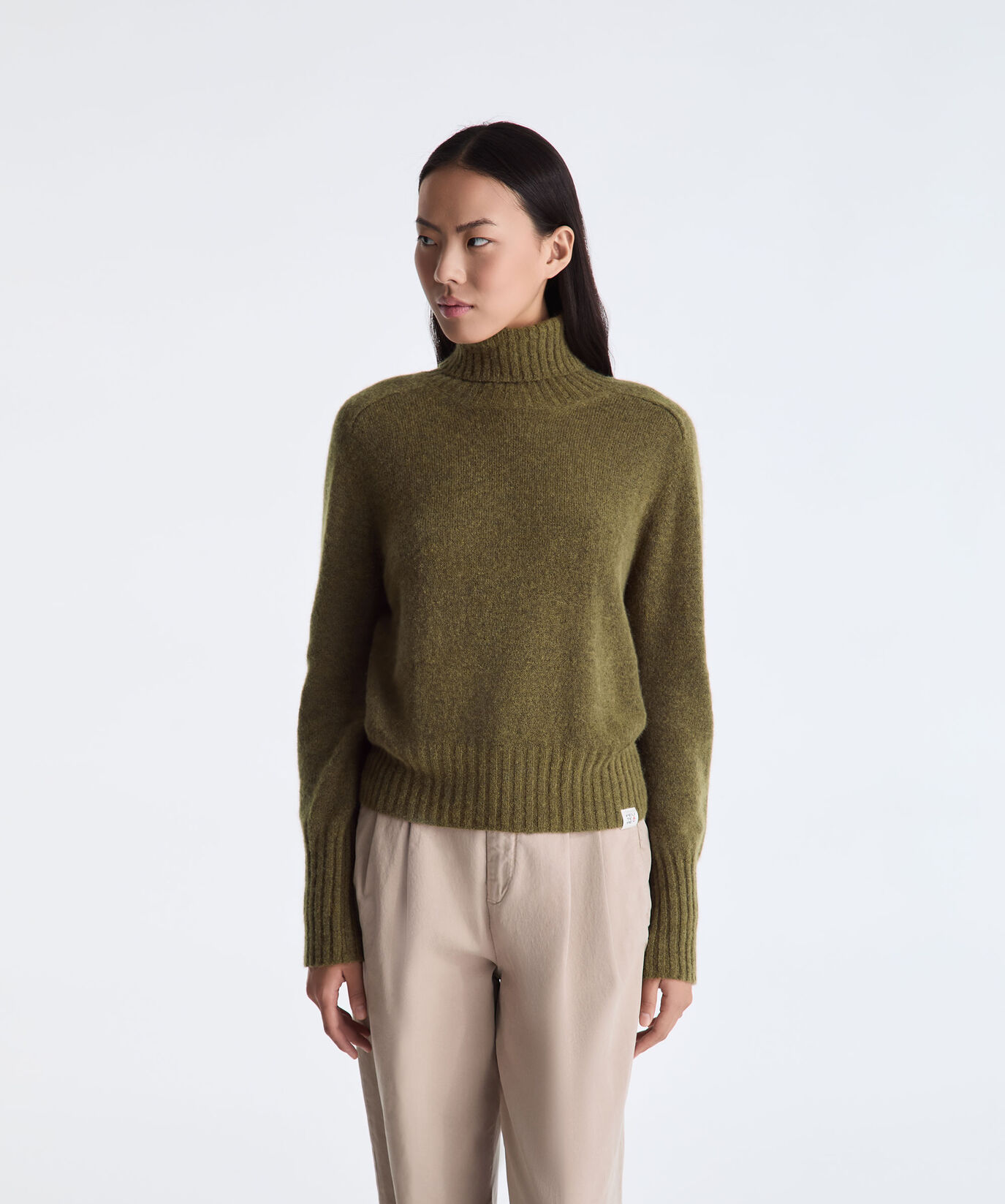 Maglia a collo alto in misto alpaca  Peuterey - large image number 1