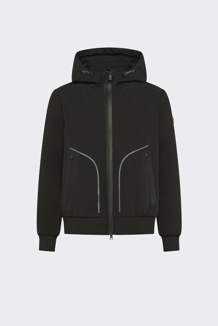 Gef&uuml;ttertes Hybrid-Sweatshirt aus zwei Stoffen  Peuterey - medium