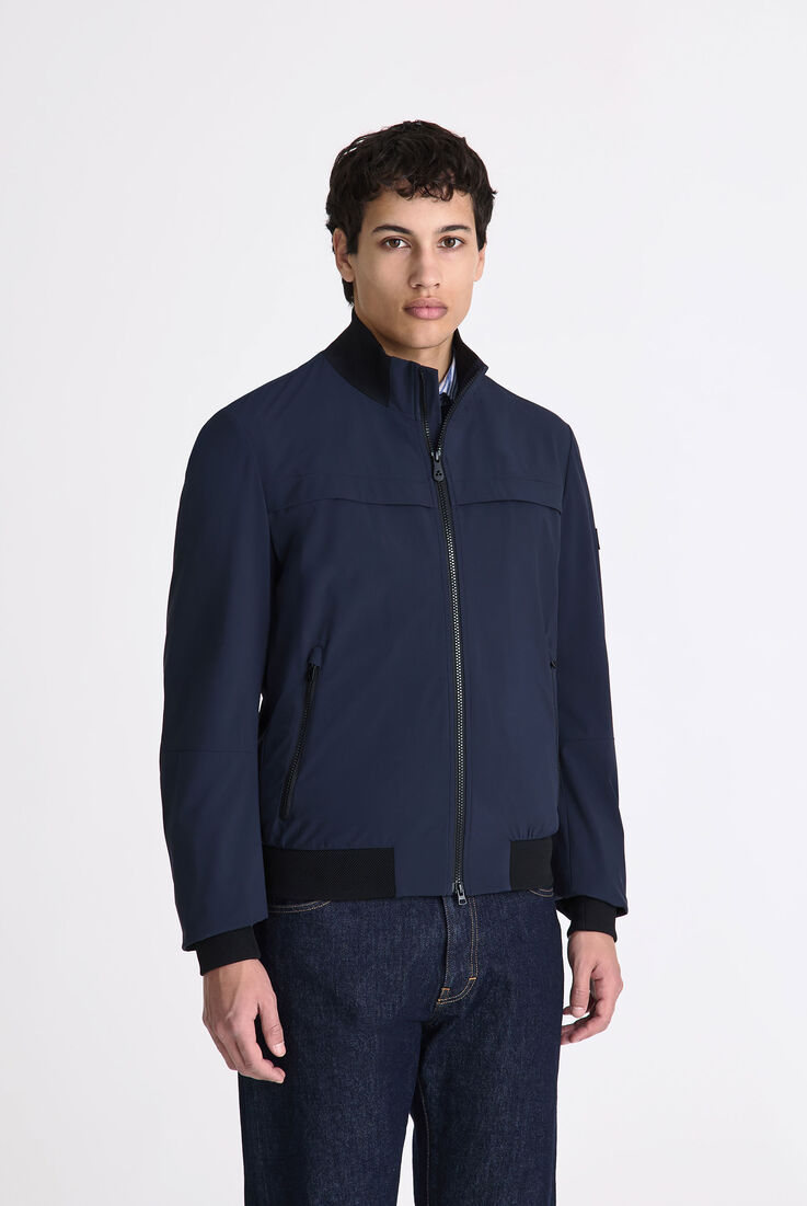 Stretch bomber jacket with contrasting details  Peuterey - medium