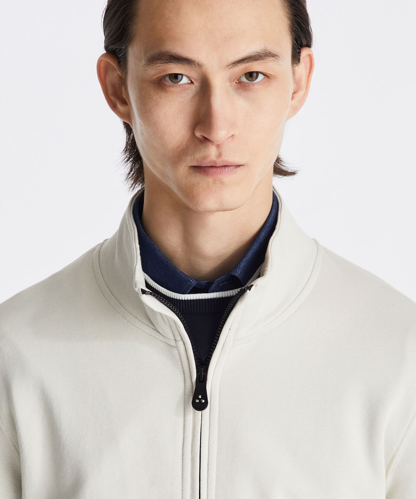 Sweatshirt with stand-up collar and full zip  Peuterey - large image number 2