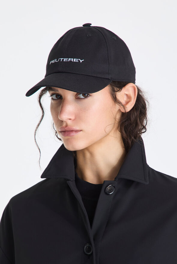 Baseball cap with embroidered lettering  Peuterey - medium
