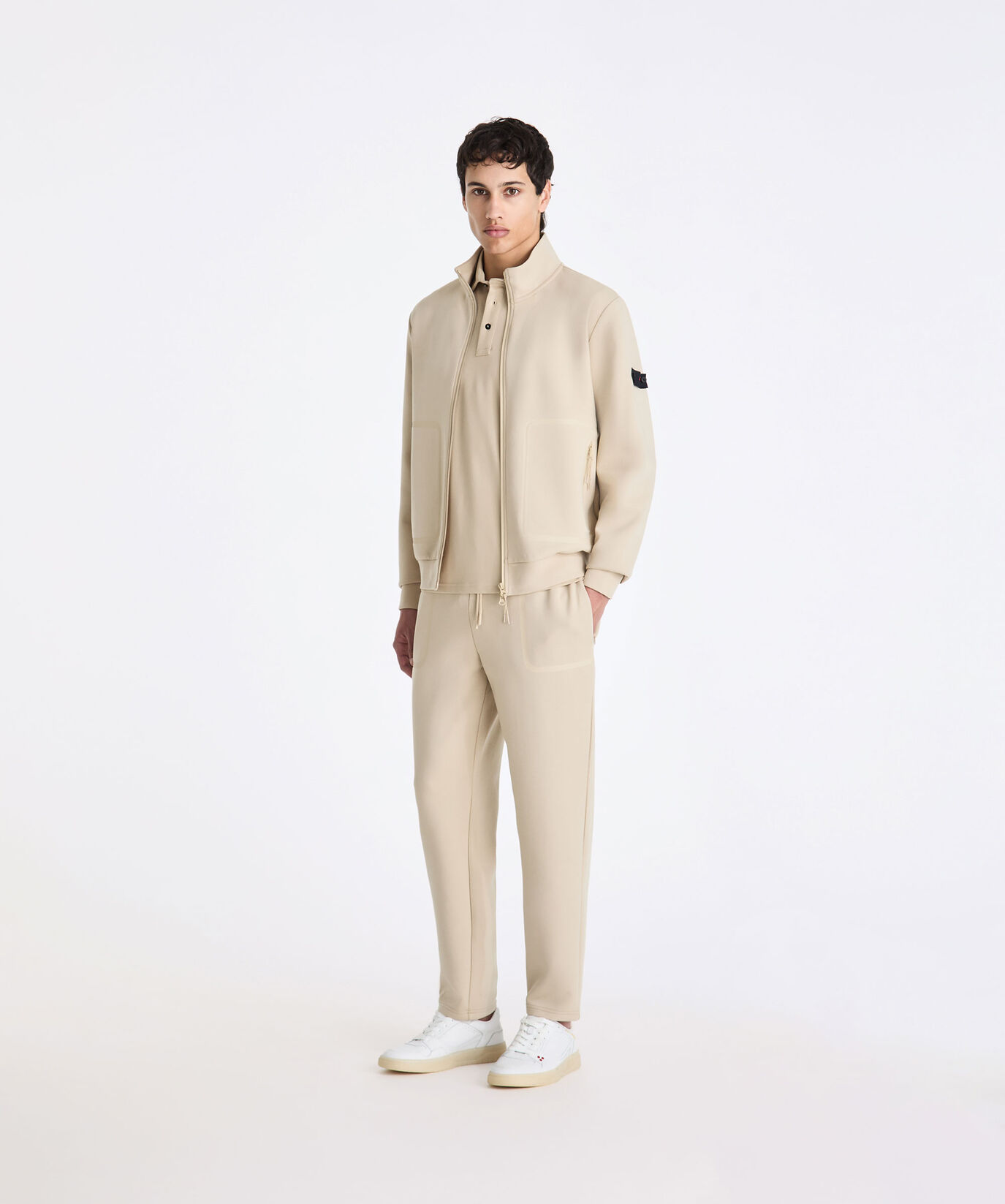 Sweatshirt with pockets with rubberized taping  Peuterey - large image number 0