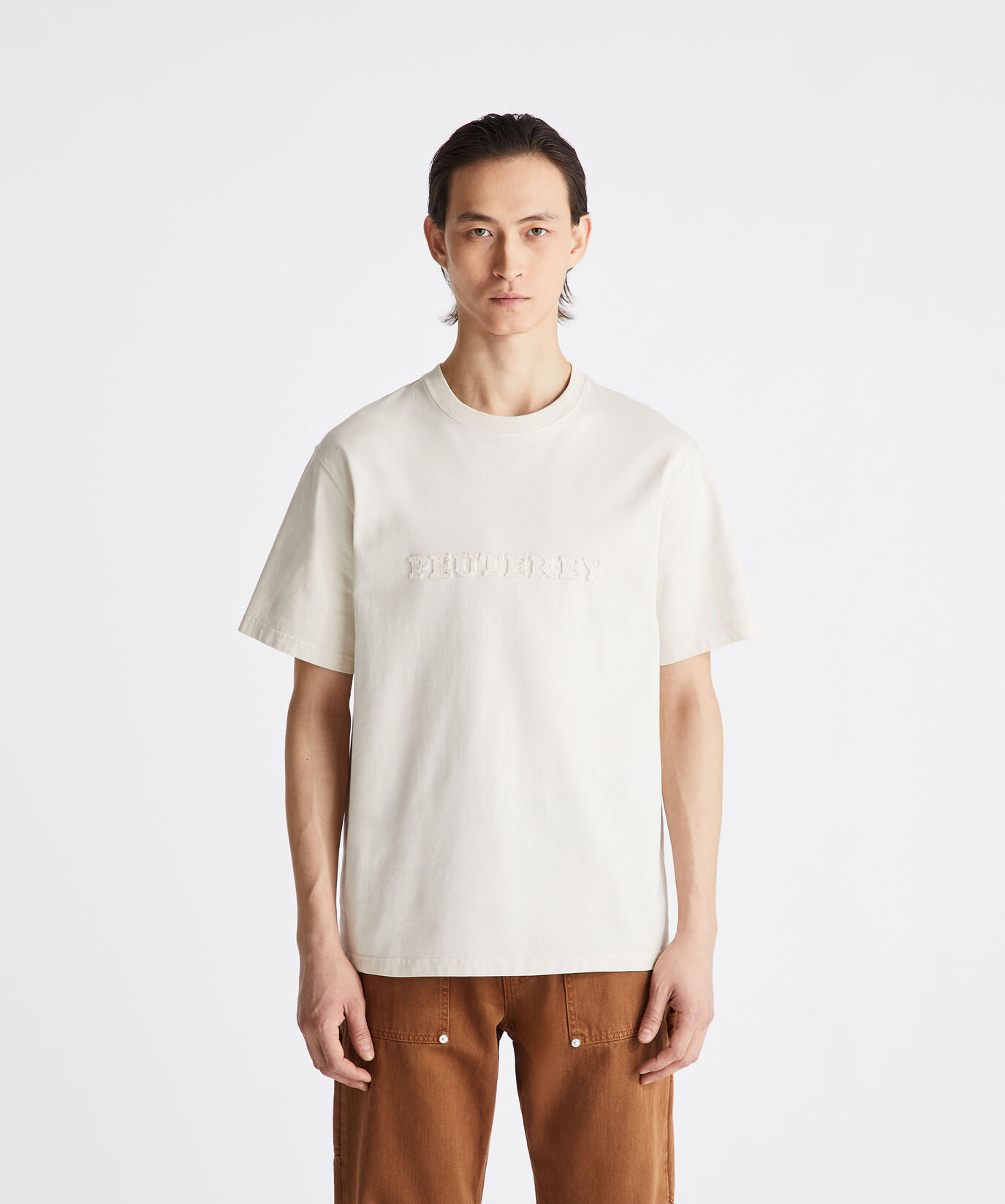 T-shirt with embroidered lettering  Peuterey - large image number 1